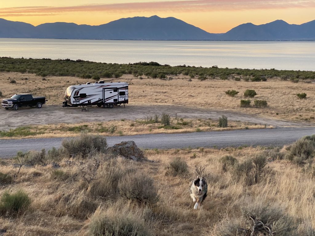 Boondocking with a Stryker toy hauler
