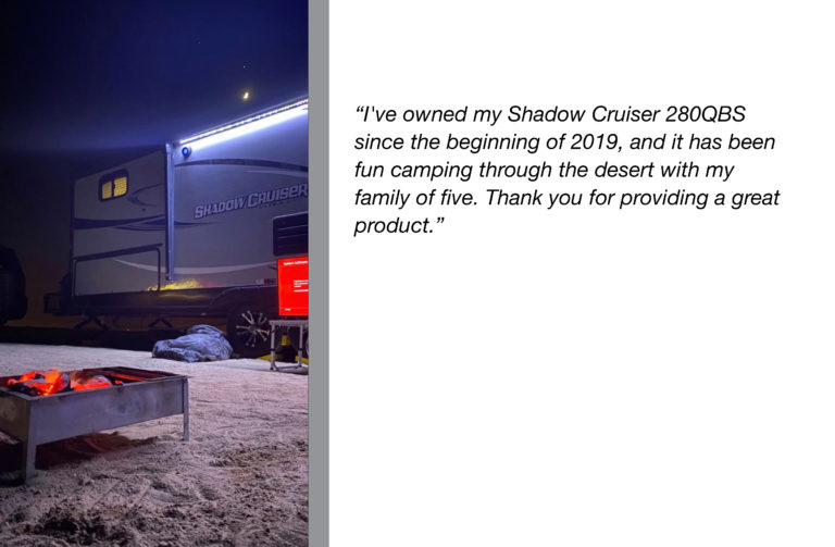 Testimonials Cruiser RVs