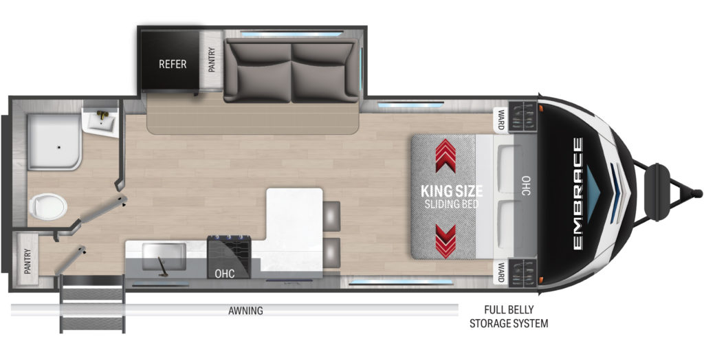 Embrace Floor plans | Cruiser RVs