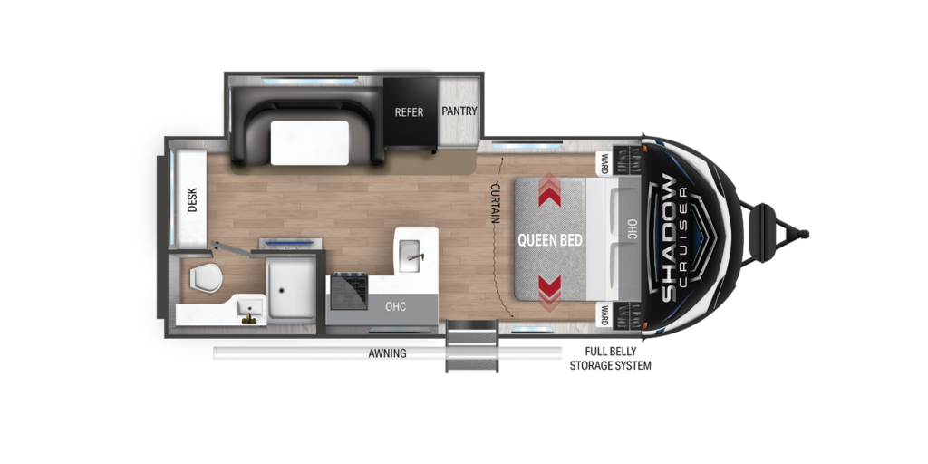 2022 Shadow Cruiser 215RBS - Ultra-Lite Travel Trailer - by Cruiser RV