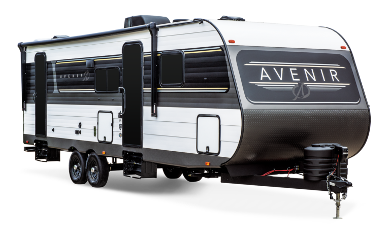 web.2024-Cruiser-RV-Avenir-A27BH-Travel-Trailer-Exterior-Front-3-4-Door copy